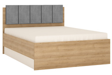 łóżko 140cm LYON JASNY TYP LYOZ02